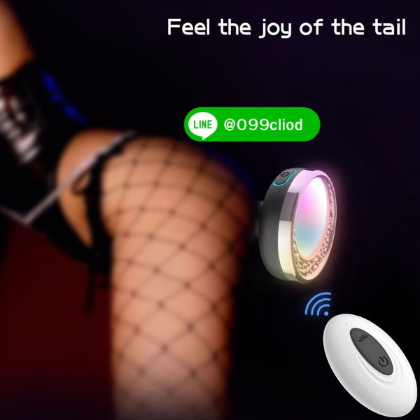 ปลั๊กซิลิโคนสั่นแรง LED เปลี่ยนสี ใช้งานง่าย