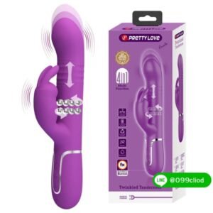 ดิลโด้กระต่าย Pretty Love Coale ผิวนุ่ม ปรับจังหวะได้หลายระดับ