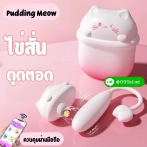 ไข่สั่นน้องเหมียวพุดดิ้ง เซ็กทอยน่ารักควบคุมผ่านแอป Wechat