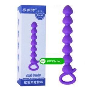 ลูกปัดซิลิโคน เซ็กทอยประตูหลัง Anal Beads นุ่มละมุน