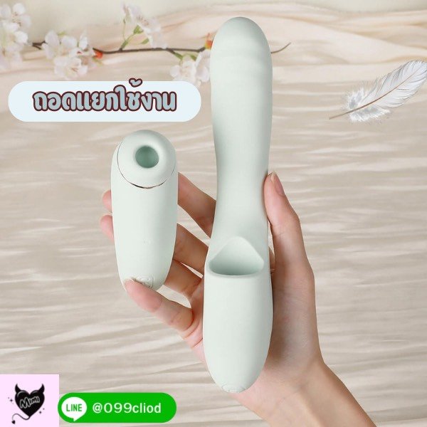 SVAKOM Fatima ดิลโด้ เซ็กทอยพรีเมียม 3-in-1 สั่น ดูด สไลด์ กระตุ้น G-spot และจุดคลิตพร้อมกัน| Mimixtoy - Image 4