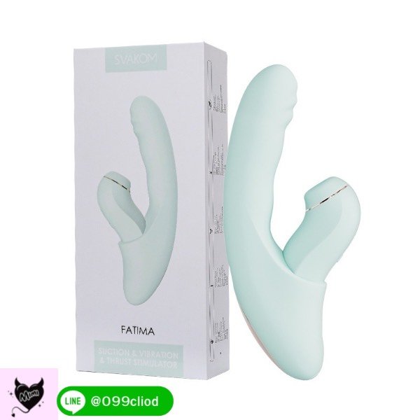 SVAKOM Fatima ดิลโด้ เซ็กทอยพรีเมียม 3-in-1 สั่น ดูด สไลด์ กระตุ้น G-spot และจุดคลิตพร้อมกัน| Mimixtoy - Image 8