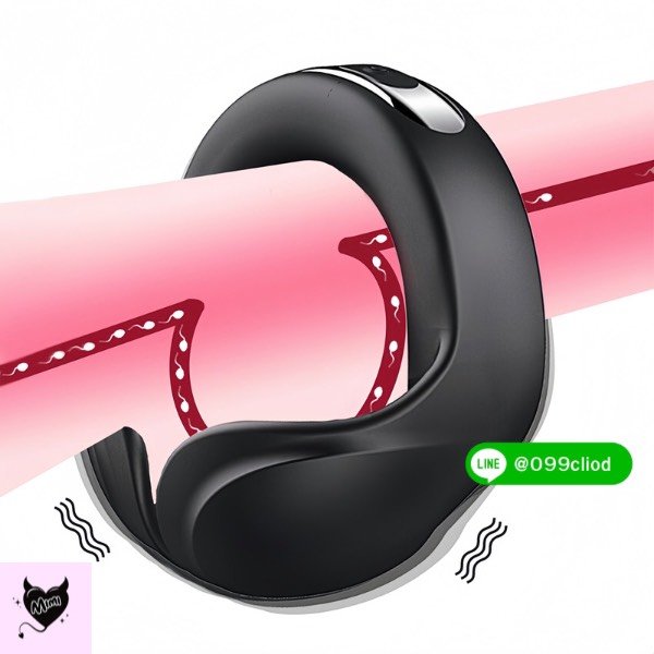 ห่วงรัดโคนสั่นได้ C9 Cockring & Testicle Massager - เสริมอึด เพิ่มความแข็งแกร่ง พร้อมรีโมทไร้สาย | Mimixtoy - Image 3